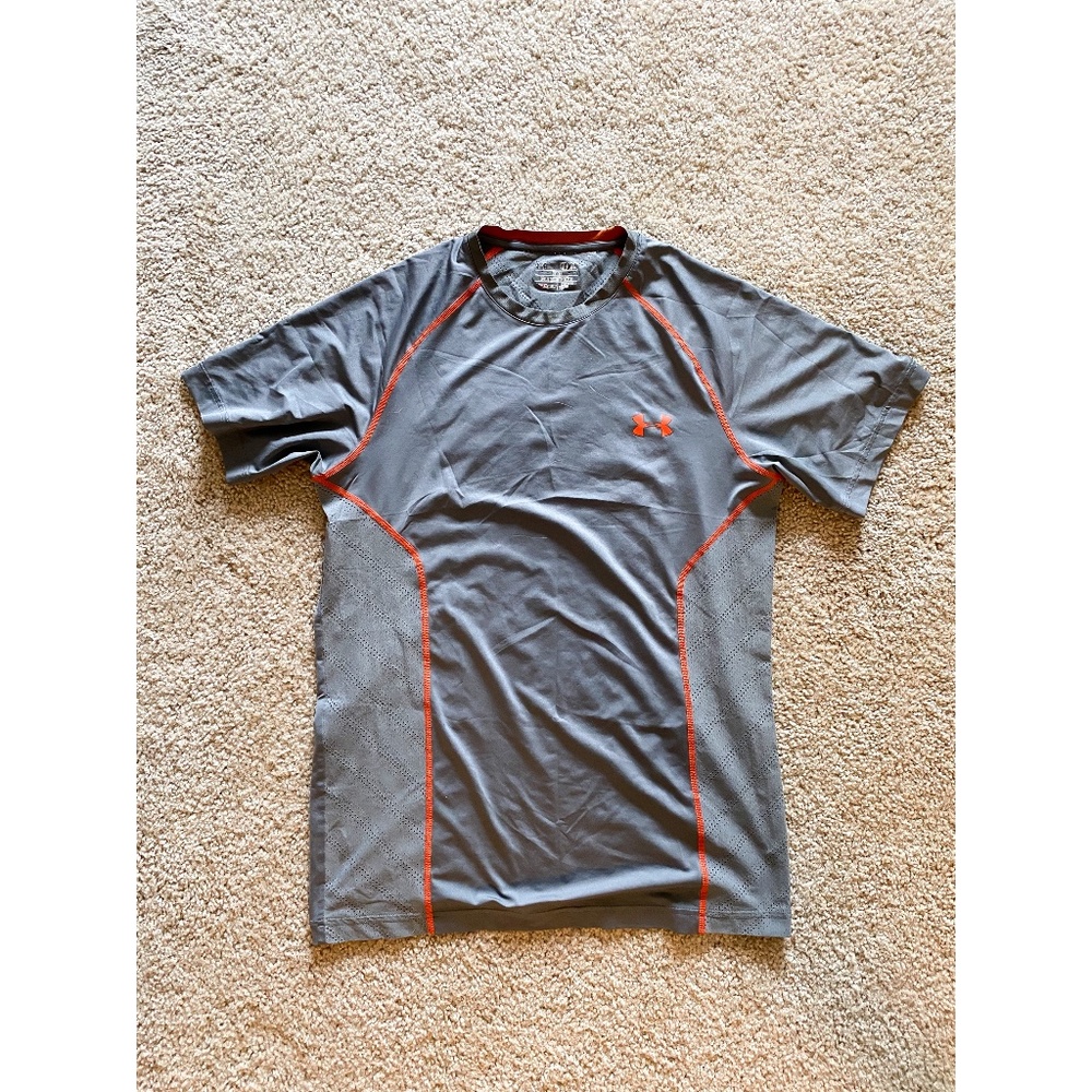 Men's Under Armour Fitted Heat Gear Athletic Top